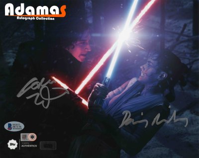 Adam Driver & Daisy Ridley